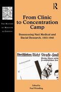Weindling |  From Clinic to Concentration Camp | Buch |  Sack Fachmedien