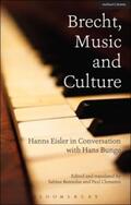 Bunge / Eisler / Berendse |  Brecht, Music and Culture | Buch |  Sack Fachmedien