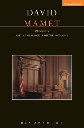 Mamet |  Mamet Plays: 5 | Buch |  Sack Fachmedien