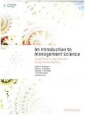 Anderson / Sweeney / Wisniewski |  An Introduction to Management Science | Buch |  Sack Fachmedien