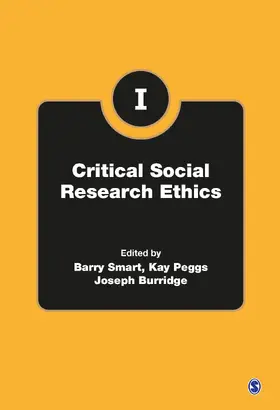 Smart / Peggs / Burridge |  Critical Social Research Ethics, 4v | Buch |  Sack Fachmedien