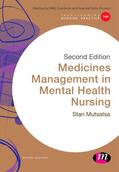 Mutsatsa |  Medicines Management in Mental Health Nursing | Buch |  Sack Fachmedien