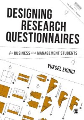 Ekinci | Designing Research Questionnaires for Business and Management Students | E-Book | sack.de