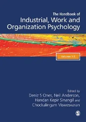 Ones / Anderson / Viswesvaran |  The SAGE Handbook of Industrial, Work & Organizational Psychology, 3v | eBook | Sack Fachmedien