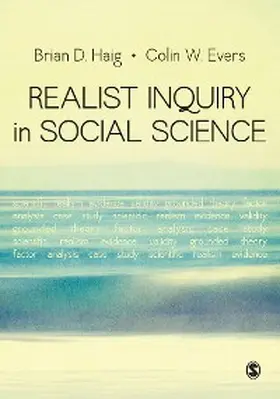 Haig / Evers |  Realist Inquiry in Social Science | eBook | Sack Fachmedien