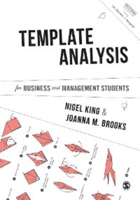 King / Brooks | Template Analysis for Business and Management Students | E-Book | sack.de