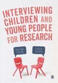 O'Reilly / Dogra |  Interviewing Children and Young People for Research | eBook | Sack Fachmedien