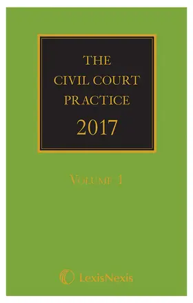  The Civil Court Practice 2017 | Buch |  Sack Fachmedien