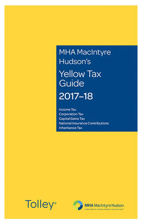 Eastaway | MHA MacIntyre Hudson's Yellow Tax Guide 2017-18 | Buch | 978-1-4743-0405-4 | sack.de