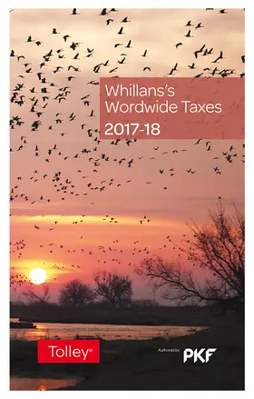 Whillans's Worldwide Taxes 2017-18 | Buch | 978-1-4743-0431-3 | www.sack.de