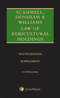 Williams |  Scammell, Densham & Williams' Law of Agricultural Holdings - Supplement | Buch |  Sack Fachmedien