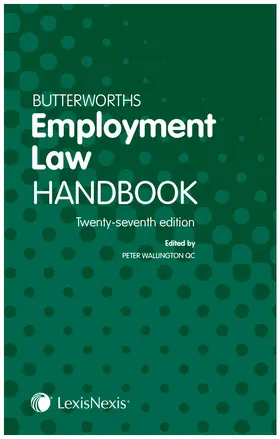 Wallington |  Butterworths Employment Law Handbook | Buch |  Sack Fachmedien