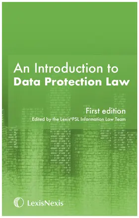  An Introduction to Data Protection | Buch |  Sack Fachmedien