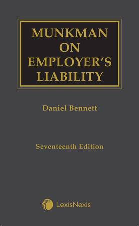 Bennett | Munkman on Employer's Liability | Buch | 978-1-4743-1342-1 | sack.de