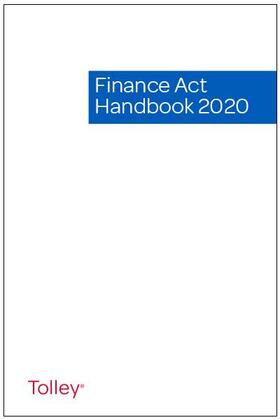 Finance Act Handbook 2020 | Buch | 978-1-4743-1430-5 | sack.de