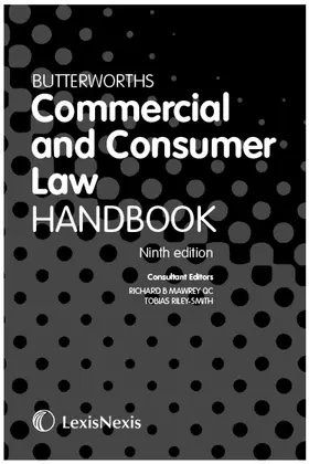  Butterworths Commercial and Consumer Law Handbook | Buch |  Sack Fachmedien