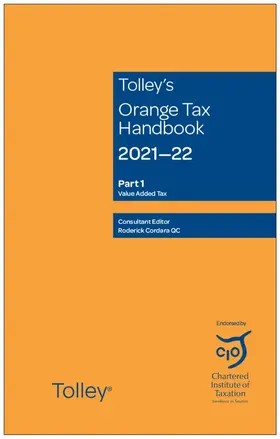  Tolley's Orange Tax Handbook 2021-22 | Buch |  Sack Fachmedien
