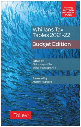 Hayes / Veerappa |  Whillans's Tax Tables 2021-22 (Budget edition) | Buch |  Sack Fachmedien