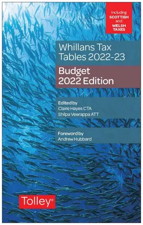 Hayes / Veerappa |  Whillans's Tax Tables 2022-23 (Budget edition) | Buch |  Sack Fachmedien