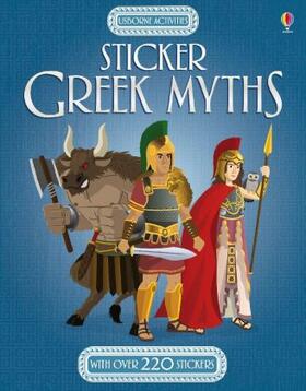 Gillespie |  Sticker Greek Myths | Buch |  Sack Fachmedien