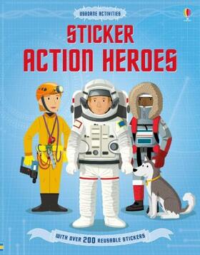 Cullis |  Sticker Action Heroes | Buch |  Sack Fachmedien