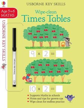 Bathie |  Wipe-Clean Times Tables 5-6 | Buch |  Sack Fachmedien