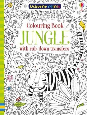 Smith |  Colouring Book Jungle with Rub Downs | Buch |  Sack Fachmedien