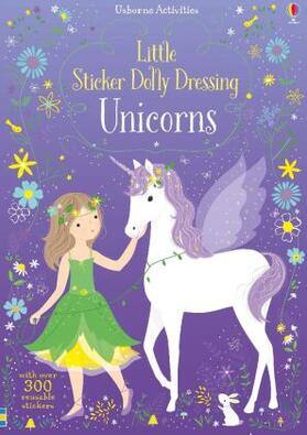 Watt |  Little Sticker Dolly Dressing Unicorns | Buch |  Sack Fachmedien