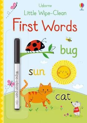 Brooks |  Little Wipe-Clean First Words | Buch |  Sack Fachmedien