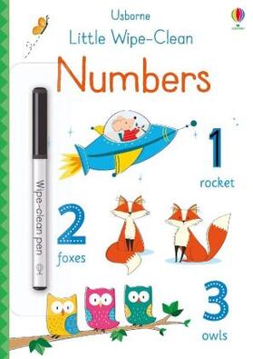 Brooks |  Little Wipe-Clean Numbers | Buch |  Sack Fachmedien