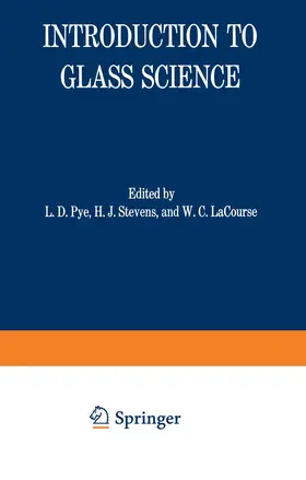 Pye |  Introduction to Glass Science | Buch |  Sack Fachmedien