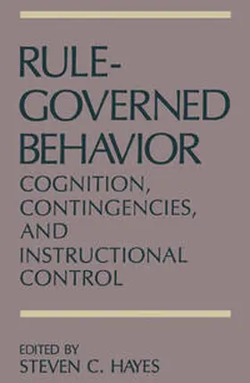 Hayes |  Rule-Governed Behavior | eBook | Sack Fachmedien