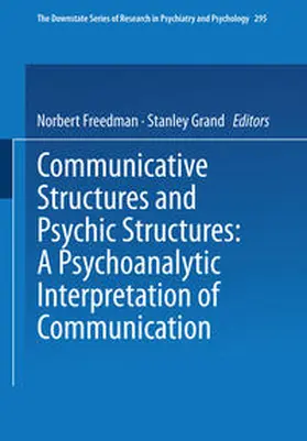 Freedman |  Communicative Structures and Psychic Structures | eBook | Sack Fachmedien