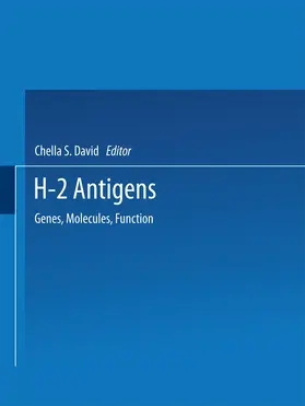 David |  H-2 Antigens | Buch |  Sack Fachmedien