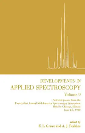 Grove / Perkins |  Developments in Applied Spectroscopy | eBook | Sack Fachmedien