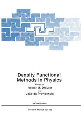 Dreizler / Providência | Density Functional Methods In Physics | E-Book | www.sack.de