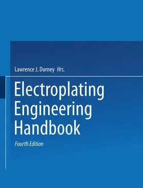 Durney |  Electroplating Engineering Handbook | Buch |  Sack Fachmedien