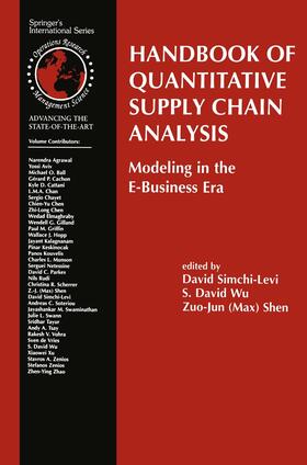 Simchi-Levi / Shen / Wu |  Handbook of Quantitative Supply Chain Analysis | Buch |  Sack Fachmedien
