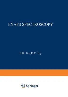 Teo / Joy |  EXAFS Spectroscopy | Buch |  Sack Fachmedien