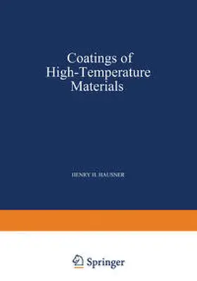 Hausner | Coatings of High - Temperature Materials | E-Book | www.sack.de