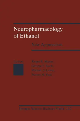 KOOB / PAUL / LEWIS |  Neuropharmacology of Ethanol | Buch |  Sack Fachmedien