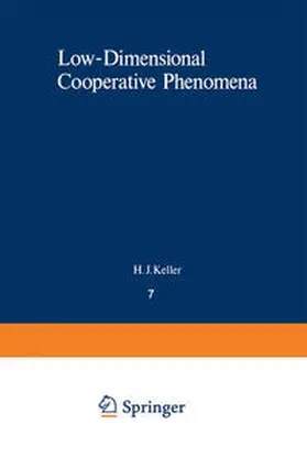 Keller |  Low-Dimensional Cooperative Phenomena | eBook | Sack Fachmedien