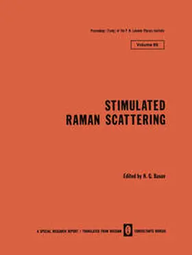 Basov |  Stimulated Raman Scattering | eBook | Sack Fachmedien