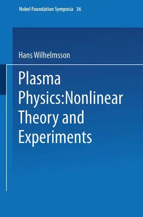 Wilhelmsson |  Plasma Physics | Buch |  Sack Fachmedien
