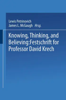 Petrinovich |  Knowing, Thinking, and Believing | Buch |  Sack Fachmedien
