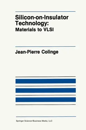 Colinge |  Silicon-on-Insulator Technology | Buch |  Sack Fachmedien