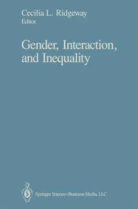 Ridgeway | Gender, Interaction, and Inequality | E-Book | www.sack.de