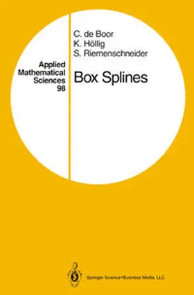 Boor / Höllig / Riemenschneider |  Box Splines | eBook | Sack Fachmedien