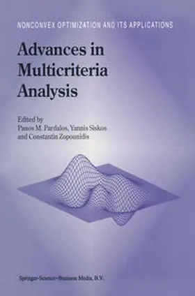 Pardalos / Siskos / Zopounidis | Advances in Multicriteria Analysis | E-Book | sack.de