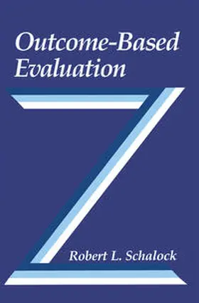 Schalock |  Outcome-Based Evaluation | eBook | Sack Fachmedien